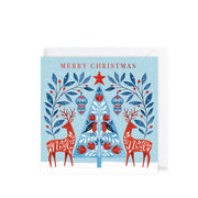 Charity Christmas Cards Set of 6 - Festive Deer