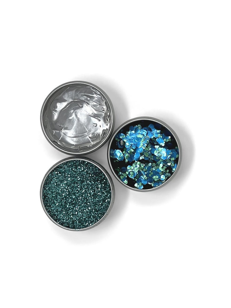 Glamavan Biodegradable Glitter - Aquatic Mermaid Set