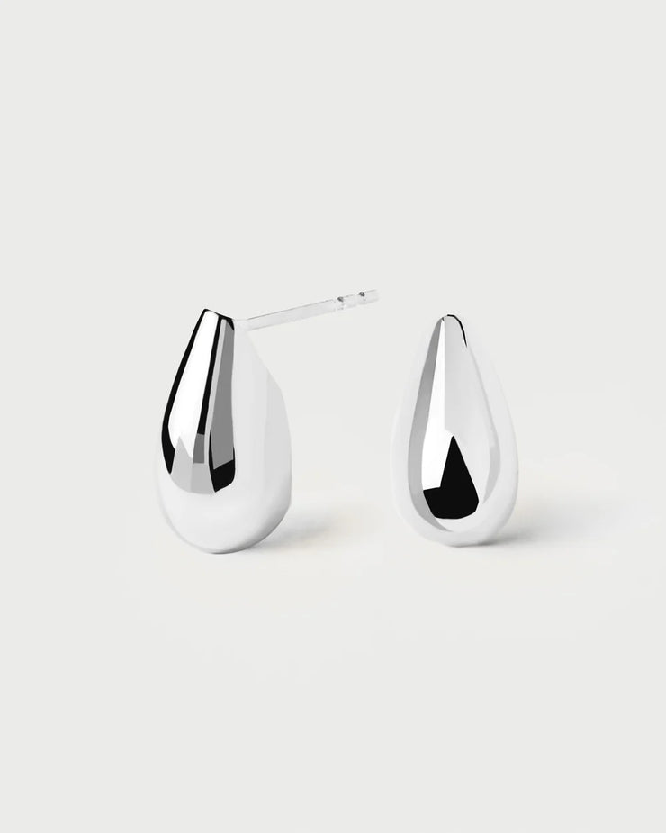 PDPaola Sugar Silver Earrings