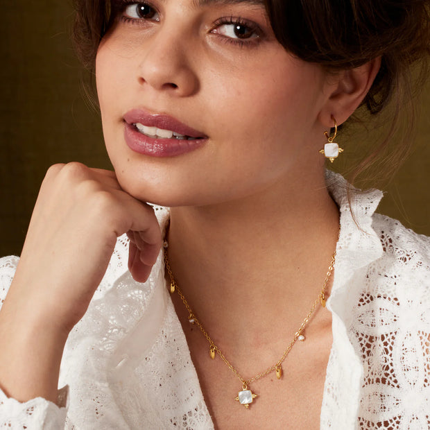 Ashiana Asia Earrings - Mother of Pearl