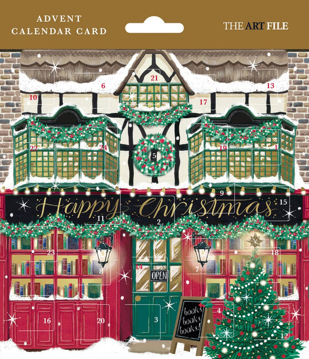 The Art File Advent Calendar Card - St Nicholas Street