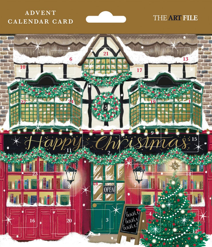 The Art File Advent Calendar Card - St Nicholas Street