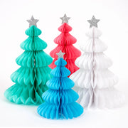 Meri Meri Rainbow Forest Honeycomb Tree Decorations