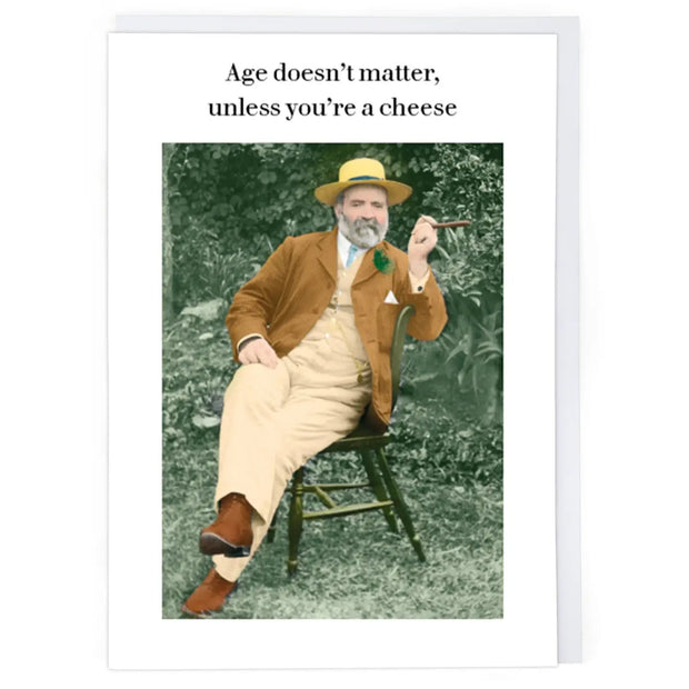 Cath Tate Age Doesn't Matter Card