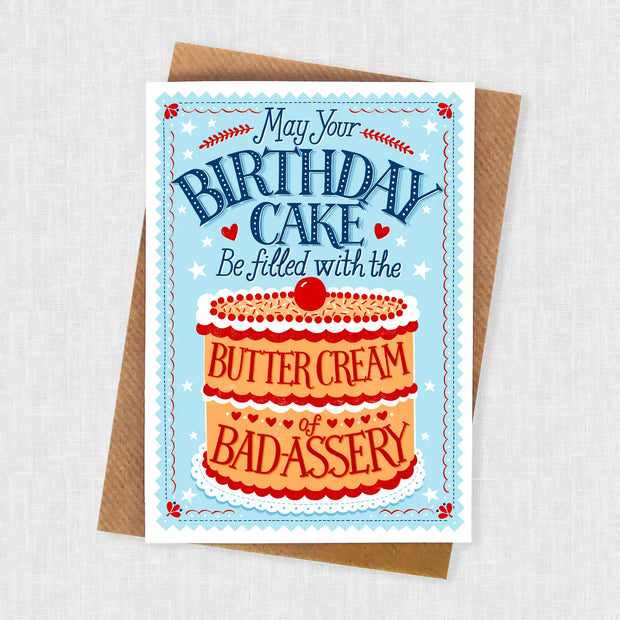 Alexandra Snowdon Birthday Bad-Assery Card