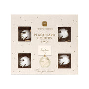 Place Card Holders Pack of 6 - Dove