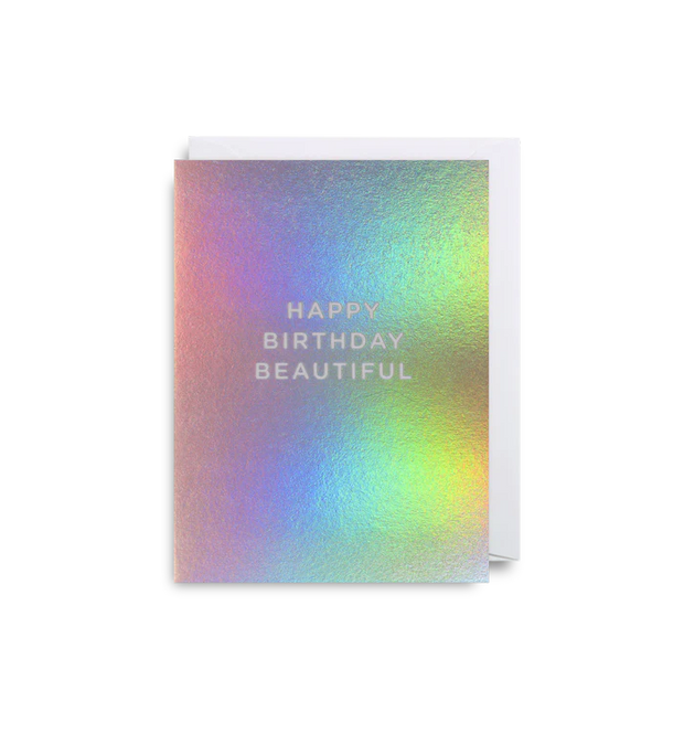 Mini Happy Birthday Beautiful Card