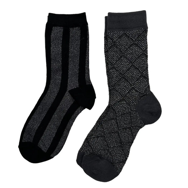 Sixton Sock Box Duo - Black Berlin & Paris