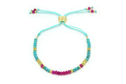 Boho Betty Bracelet - Spriea Pink & Turquoise