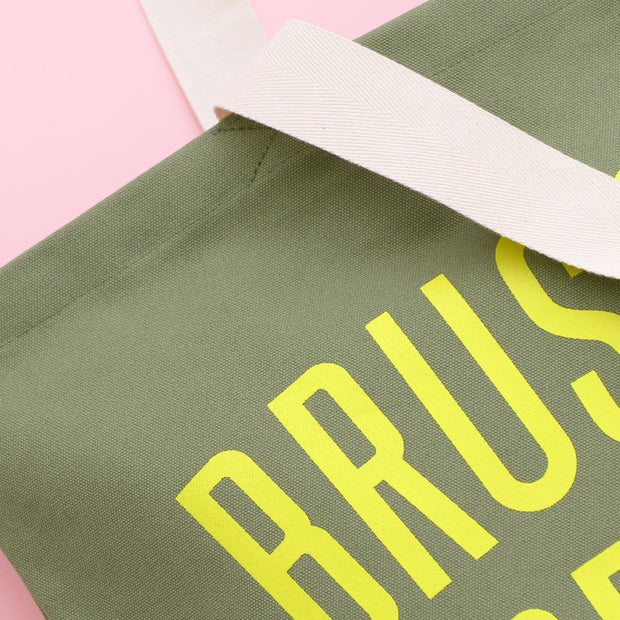 Brussels Sprouts Olive Tote Bag