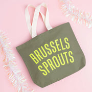 Brussels Sprouts Olive Tote Bag