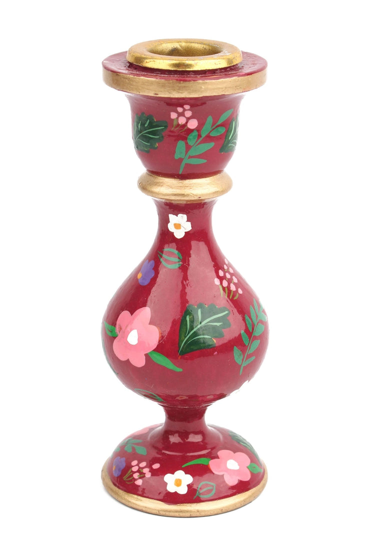 My Doris Painted Candlesticks - Small