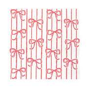 Christmas Paper Napkins 20 Pack - Candy Bows