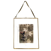 Brass Hanging Picture Frame