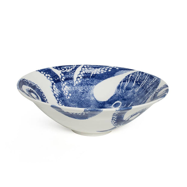 BlissHome Salad Bowl - Blue Octopus