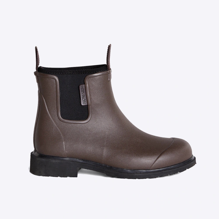 Merry People Bobbi Wellington Boot - Chocolate & Black