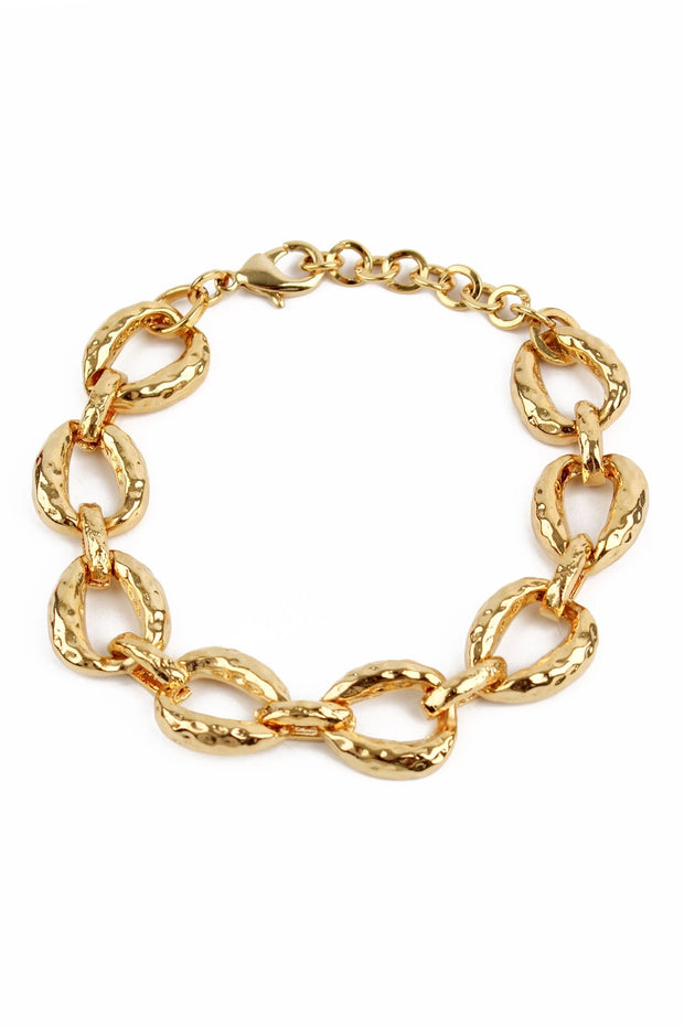 My Doris Chunky Gold Links Bracelet