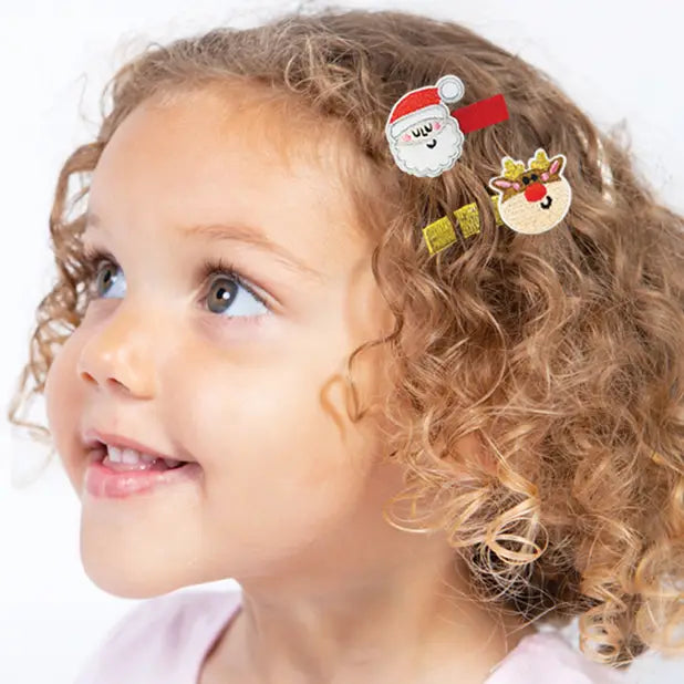 Rachel Ellen Christmas Hair Clips - Sets of 2