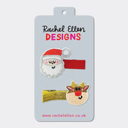 Rachel Ellen Christmas Hair Clips - Sets of 2