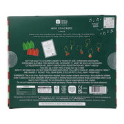 Mini Christmas Crackers Box of 6 - Striped