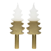 Talking Tables White & Gold Tree Shaped Candles