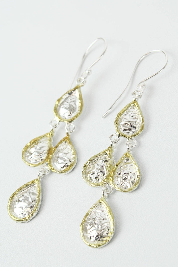 My Doris Teardrop Earrings - Silver