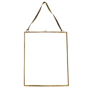 Brass Hanging Picture Frame