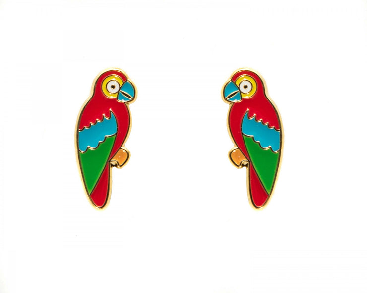 Enamel Earrings