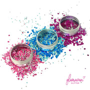 Glamavan Biodegradable Glitter - Unicorn Party Set