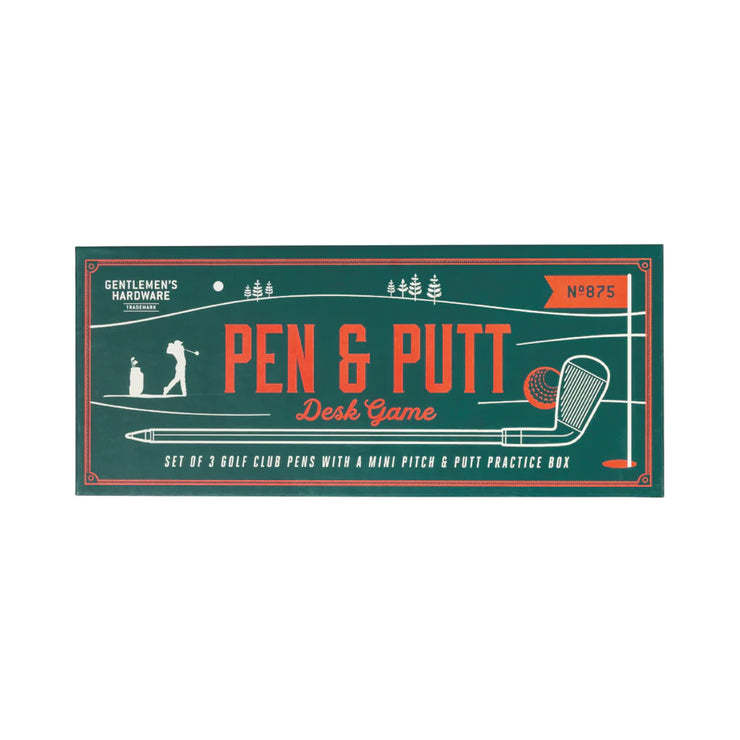 Gentlemen's Hardware Golf Club Pen & Putt Set