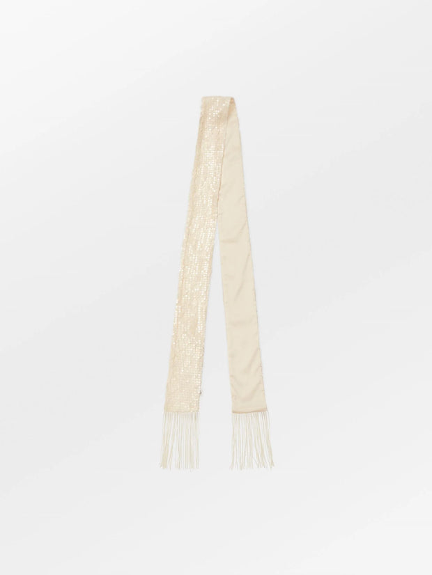 Becksondergaard Lace Sequins Scarf - Honey Peach