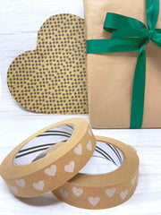 Paper Tape - Hearts 24mm