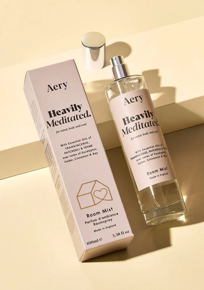 Aery Heavily Meditated Room Mist - Rose, Geranium & Amber