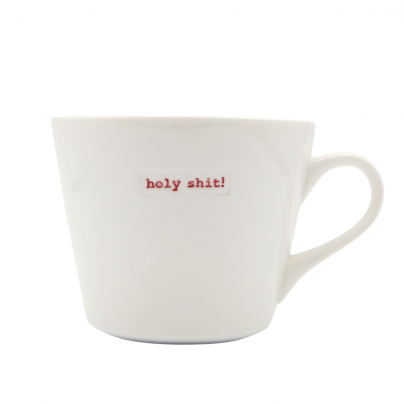 Keith Brymer Jones Bucket Mug - Holy Sh*t!