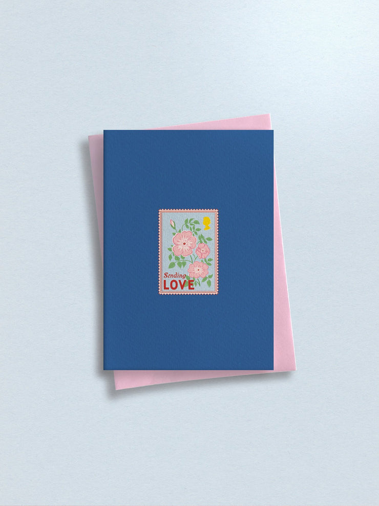 Flora Fricker Sending Love Card