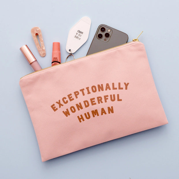 Exceptionally Wonderful Human Large Pouch