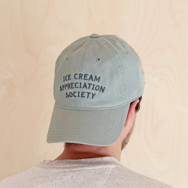Baseball Cap - Ice Cream Appreciation Society - Vintage Blue