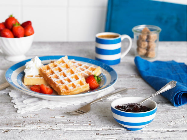 Traditional Cornishware Jam Bowls - Blue