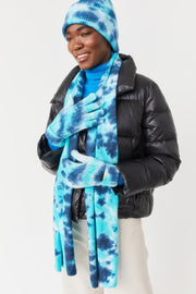 Cashmere Blend Tie Dye Scarf