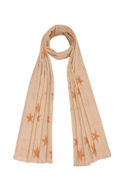 Cashmere & Silk Blend Star Scarf Wrap