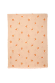 Cashmere & Silk Blend Star Scarf Wrap