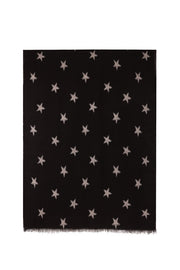 Cashmere & Silk Blend Star Scarf Wrap