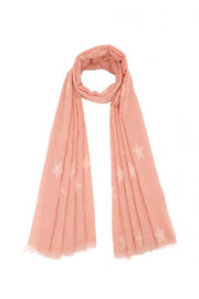 Cashmere & Silk Blend Star Scarf Wrap