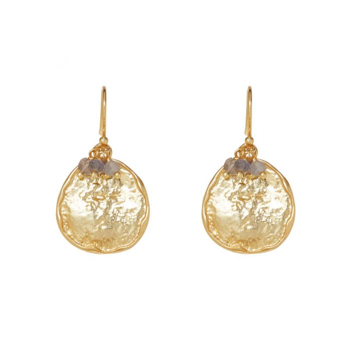 Ashiana Solange Earrings in Laboradite