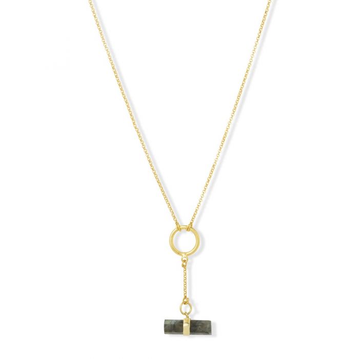 Ashiana Greta Bar Pendant Necklace