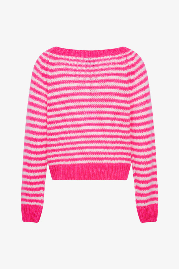 Noella Jovie Knit - Pink Sugar Stripe