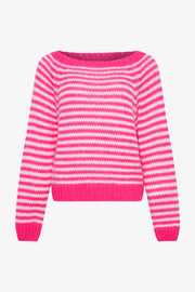 Noella Jovie Knit - Pink Sugar Stripe