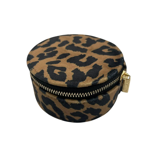 Sixton Jewellery Travel Pot - Leopard