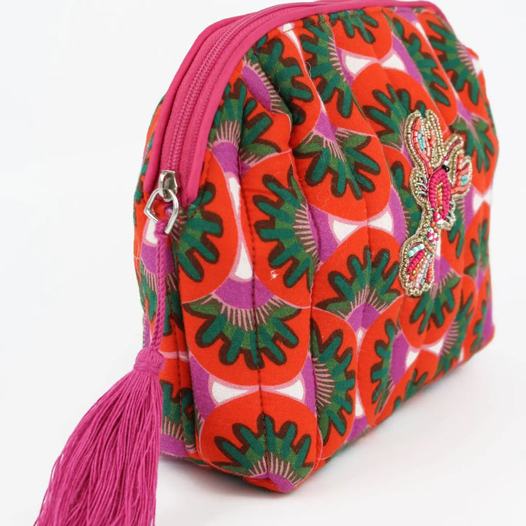 My Doris Quilted Lobster Washbag