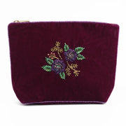 My Doris Medium Pouch - Purple Flower
